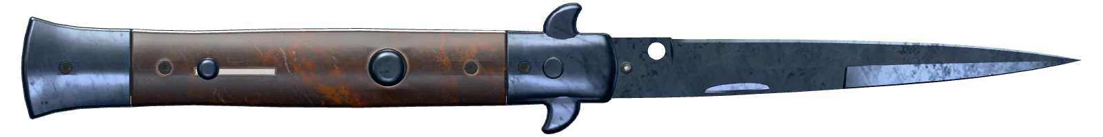 ★ Stiletto Knife | Blue Steel